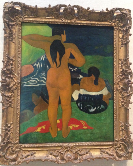 Tahitian women bathing de Paul Gauguin, 1892